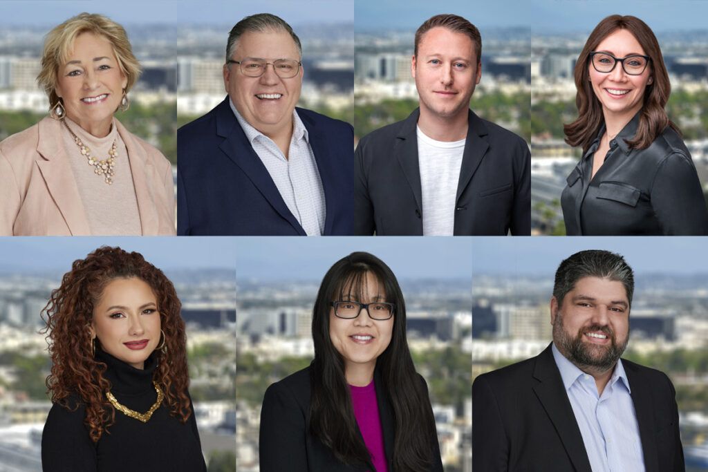 seven headshots of the new partners